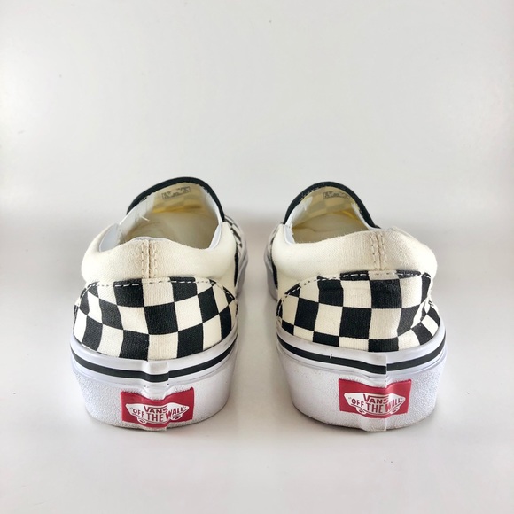 Vans Slip-On Black & White Checkerboard Skate Shoe - Picture 4 of 7